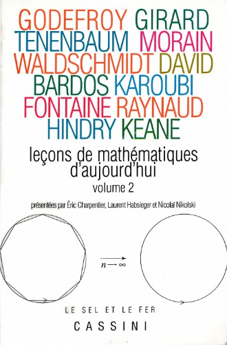 Leçons de mathématiques d’aujourd’hui