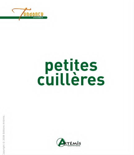Petites cuillères.