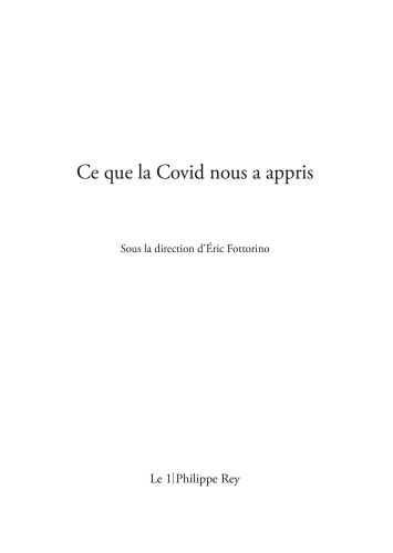Ce que la Covid nous a appris