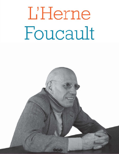 Cahier Michel Foucault
