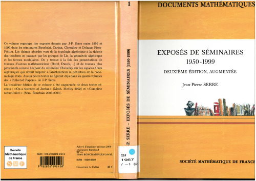 Exposés de séminaires