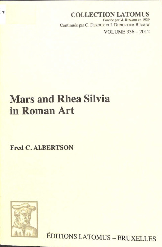 Mars and Rhea Silvia in Roman Art