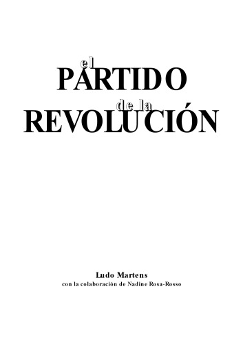 Le parti de la révolution