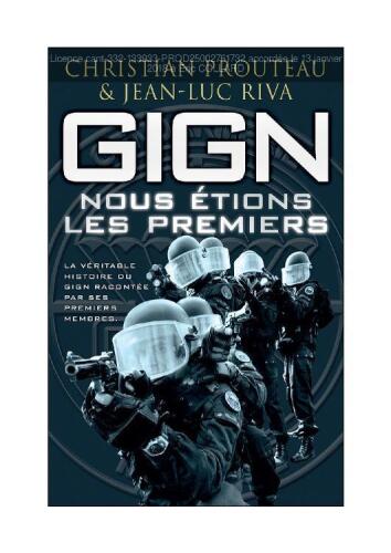 GIGN nous étions les premiers