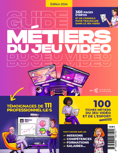 Guide des Métiers du Jeu Vidéo et de l'Esport