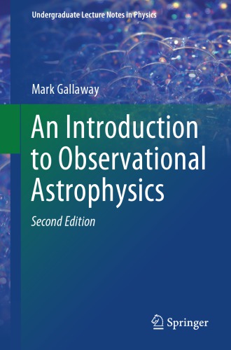 An introduction to observational astrophysics