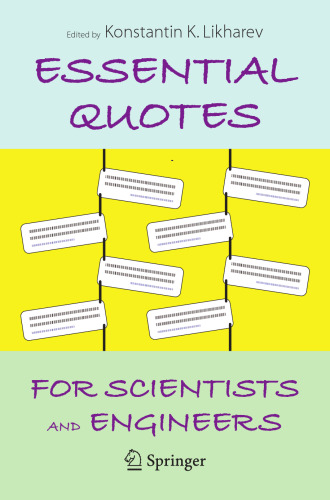 Essential Quotes for Scientists and Engineers