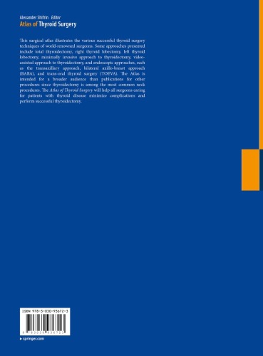 Atlas of Thyroid Surgery
