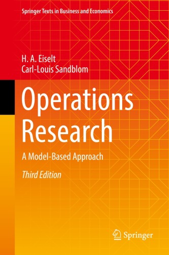 Operations Research: A Model-Based Approach