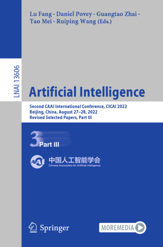 Artificial Intelligence. Second CAAI International Conference, CICAI 2022 Beijing, China, August 27–28, 2022 Revised Selected Papers