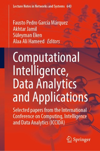 Computational Intelligence, Data Analytics and Applications: Selected papers from the International Conference on Computing