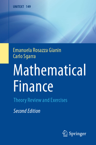 Mathematical Finance. Theory Review and Exercises