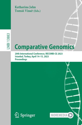 Comparative Genomics: 20th International Conference, RECOMB-CG 2023, Istanbul, Turkey, April 14–15, 2023, Proceedings