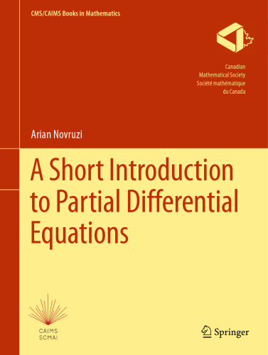A Short Introduction to Partial Differential Equations