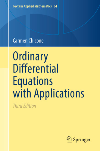 Ordinary Differential Equations with Applications