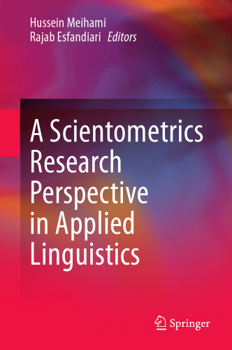 A Scientometrics Research Perspective in Applied Linguistics