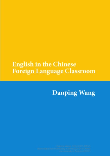 English in the Chinese Foreign Language Classroom