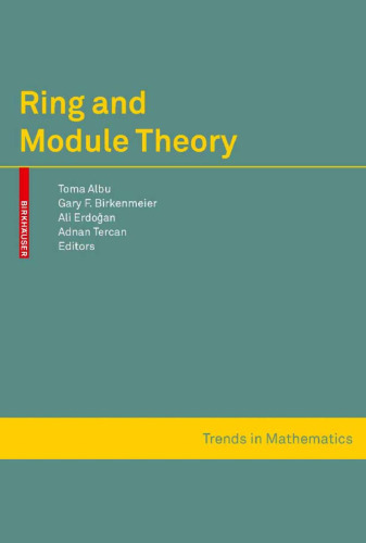 Ring and module theory