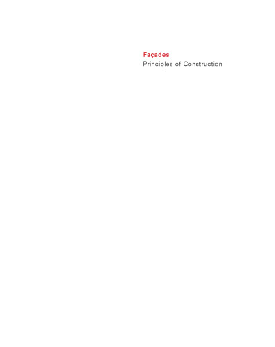 Fassaden: Prinzipien der Konstruktion