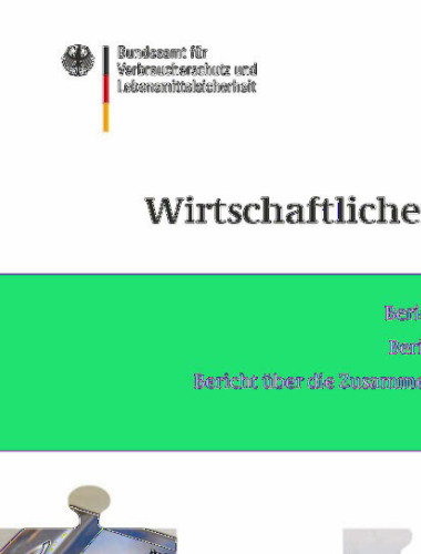 Berichte zum Wirtschaftlichen Verbraucherschutz 2009/2010