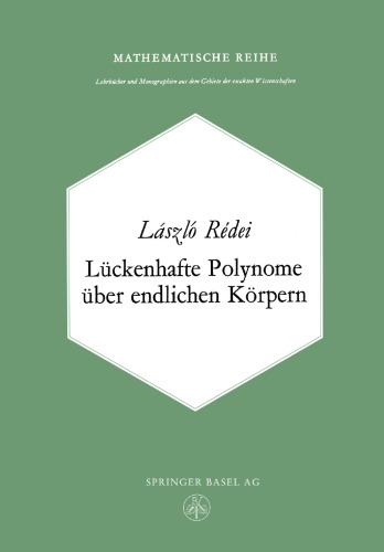 Lückenhafte Polynome über endlichen Körpern