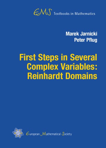 First Steps in Several Complex Variables: Reinhardt Domains