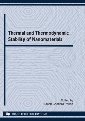 Thermal and Thermodynamic Stability of Nanomaterials