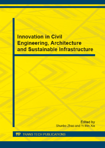 Innovation in civil engineering, architecture and sustainable infrastructure