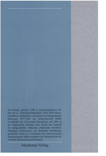 Sowjetische Militäradministration in Deutschland (SMAD) 1945-1949: Struktur und Funktion