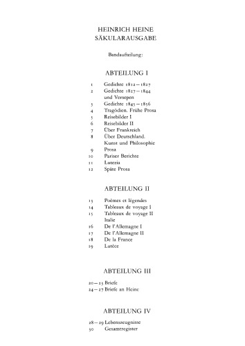 Heinrich Heine Säkularausgabe: BAND 2 K1 Gedichte 1827-1844 und Versepen. Kommentar I