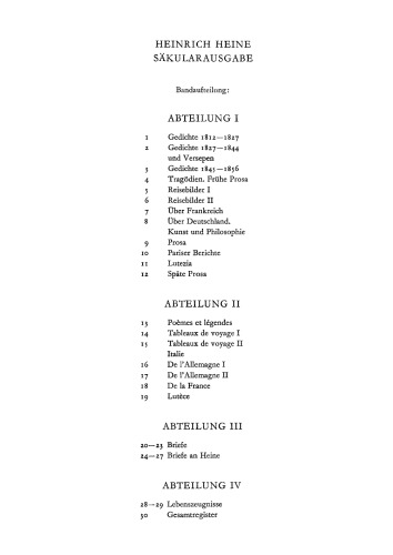 Heinrich Heine Säkularausgabe: BAND 6 Reisebilder II. 1828-1831