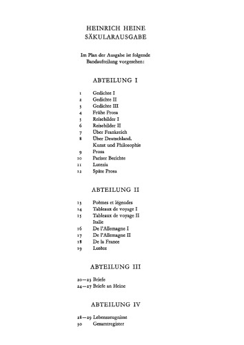 Heinrich Heine Säkularausgabe: BAND 19 Lutèce
