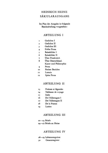 Heinrich Heine Säkularausgabe: BAND 21 Briefe 1831-1841
