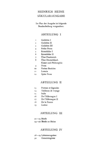 Heinrich Heine Säkularausgabe: BAND 25 Briefe an Heine 1837-1841