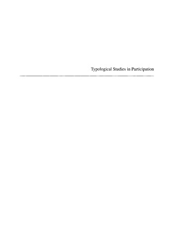 Typological Studies in Participation