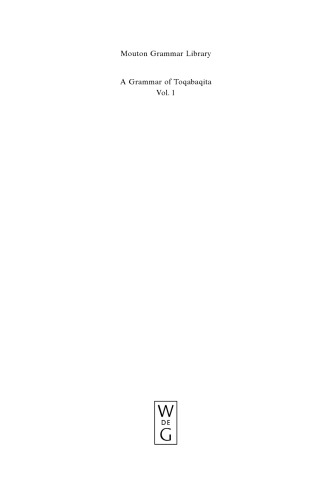 A Grammar of Toqabaqita