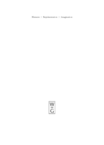 Mimesis - Repräsentation - Imagination: Literaturtheoretische Positionen von Aristoteles bis zum Ende des 18. Jahrhunderts