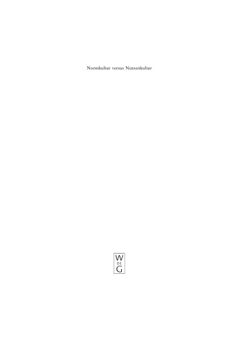 Normkultur versus Nutzenkultur: Über kulturelle Kontexte von Bioethik und Biorecht