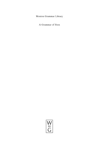 A Grammar of Eton