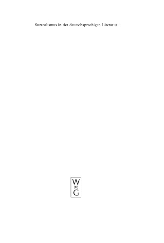 Surrealismus in der deutschsprachigen Literatur