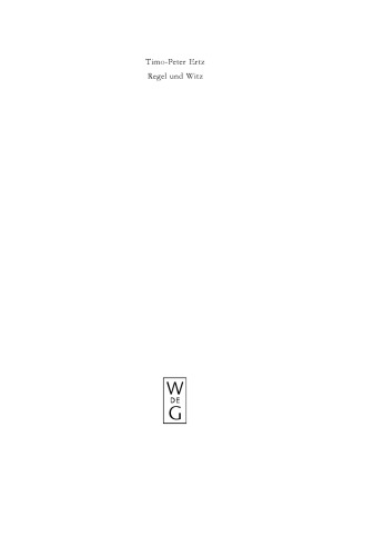 Regel und Witz: Wittgensteinsche Perspektiven auf Mathematik, Sprache und Moral