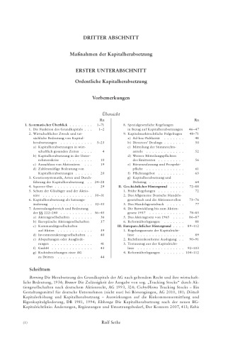 Aktiengesetz: Lieferung 37 §§ 222-240