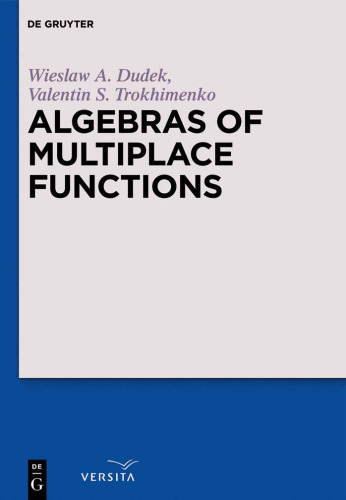 Algebras of multiplace functions