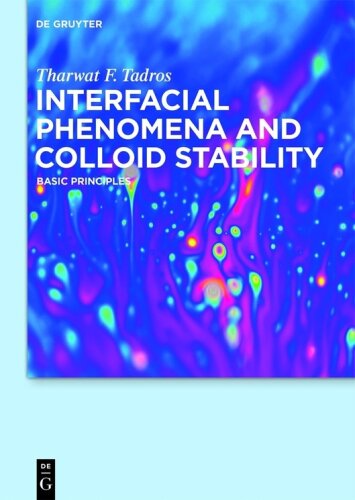 Interfacial phenomena and Colloid Stability. Volume 1 Interfacial Phenomena and Colloid Stability: Basic Principles