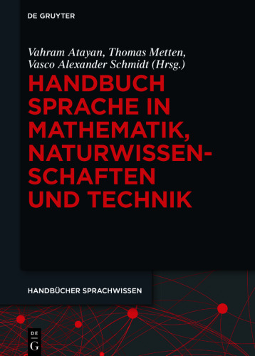 Handbuch Sprache in Mathematik, Naturwissenschaften und Technik