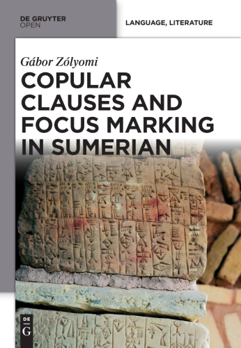 Copular Clauses and Focus Marking in Sumerian