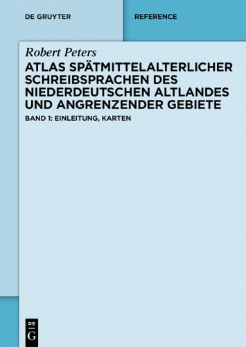 Atlas spätmittelalterlicher Schreibsprachen des niederdeutschen Altlandes und angrenzender Gebiete (ASnA): Band I: Einleitung, Karten; Band II: Verzeichnis der Belegtypen; Band III: Verzeichnis der Schreibformen und der Textzeugen (Ortspunktdokumentation)