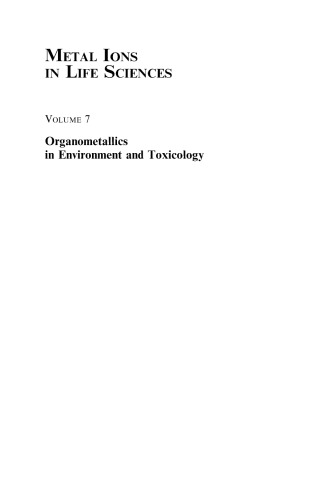 Organometallics in Environment and Toxicology