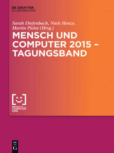 Mensch und Computer 2015 – Tagungsband