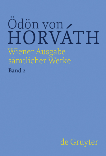 Wiener Ausgabe sämtlicher Werke: Band 2 Sladek / Italienische Nacht